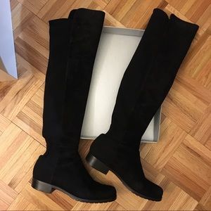 Stuart Weitzman 5050 Boots, Black, 6.5